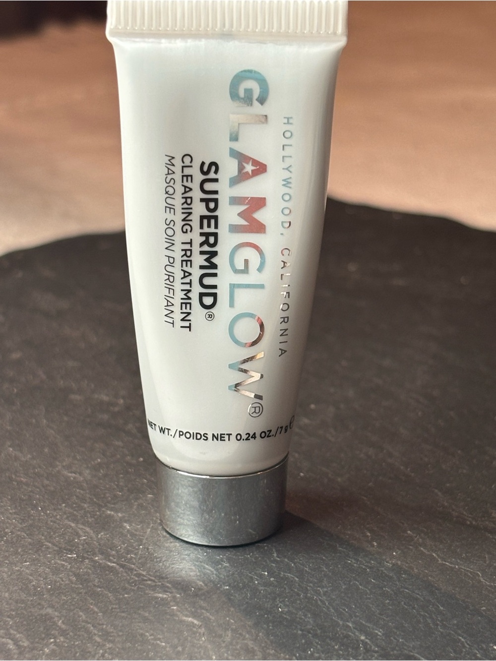 bareMinerals White and Silver Skincare Tube